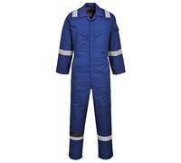 Portwest Combinaison FR21 Anti‑statique Résistante aux flammes 210 g Bleu royal S