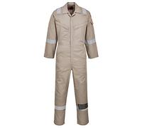 Portwest FR21 Combinaison Anti-Statique Légère Résistante Aux Flammes 210g Kaki, L