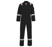 Portwest FR21 Combinaison super légère, antistatique 210g Black T. M