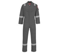 Portwest FR21 Combinaison super légère, antistatique 210g Grey Gr. L