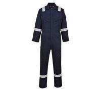 Portwest FR21 Combinaison super légère, antistatique 210g Navy Tall Taille XXL