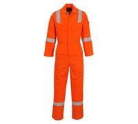 Portwest Combinaison FR21 super légère antistatique résistante aux flammes 210 g orange taille L