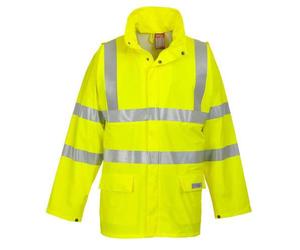 Portwest FR41 Veste de pluie HiVis FR Sealtex Jaune - Taille 5XL