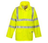 Portwest FR41 Veste de pluie HiVis FR Sealtex Jaune - Taille L