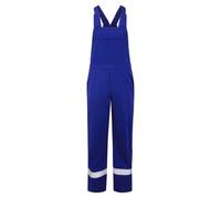 Portwest FR418 Cotte à bretelles multirisques 280g Bleu Royal - Taille XXXL