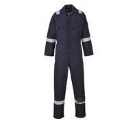 Portwest FR50 Combinaison ignifugée antistatique 350 g Navy Taille S