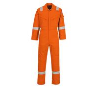 Portwest FR50 Combinaison ignifugée antistatique 350 g Orange Tall Taille S