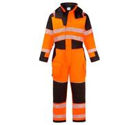 Portwest FR516 Combinaison d'hiver HV Modaflame PW3 Orange/Noir - Taille L - Standard