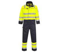 Portwest FR60 Combinaison de protection multi-normes Yellow/Navy Taille M