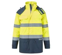 Portwest FR617 Parka Bizflame HV Orange/Marine - Taille S