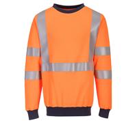 Portwest FR703 Sweat-shirt ignifugé RIS Orange Taille L