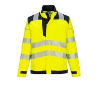 Portwest FR714 Veste de travail Modaflame PW3 HV Jaune/Marine - Taille XXL