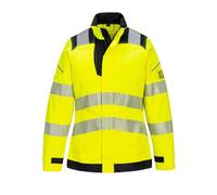 Portwest FR715 Veste de travail femme Modaflame PW3 HV Jaune/Noir - Taille XS
