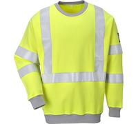 Portwest FR72 Sweatshirt Modaflame HV Jaune - Taille XXXL