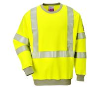 Portwest FR72 Sweatshirt Modaflame HV Jaune - Taille S