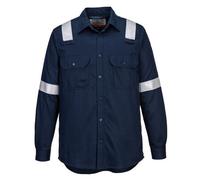 Portwest FR720 Chemise légère antistatique FR Marine - Taille XS