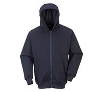 Portwest FR81 Sweatshirt FR zippe a capuche Marine - Taille 5XL