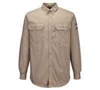 Portwest FR89 Chemise Bizflame 88/12 Kaki, L