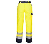 Portwest FR92 Bizflame Pantalon haute visibilité Pro Jaune Taille S