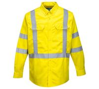 Portwest FR95 Chemise haute visibilité Bizflame 88/12 FR Jaune - Taille XL