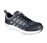 Portwest FT15 Steelite Tove Trainer S1P Noir/Blanc Gr. 46