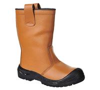 Portwest FW29 Bottes Rigger Steelite avec Coque de Protection Beige, 40