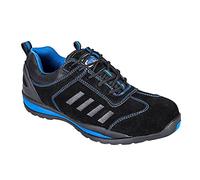 Portwest Chaussures de sécurité Lusum FW34 Trainer S1P HRO Steelite Bleu Taille 39
