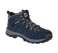 Portwest FW40 Baskets Montantes Hiker Non Sécurité Renfort Cousu en Cuir | Marine, 42, Tirette à L'arrière, Col Double, Talon avec Absorption D'énergie, Antidérapant