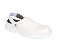 Portwest Homme Steelite Safety Clog Sb Ae Wru Sabot-de-travail, Blanc White, 46 EU
