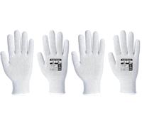 Portwest Gant Antistatique, Couleur: Gris, Taille: M, A197GRRM (Lot de 2)
