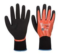 Portwest Gant Dermi Pro, Couleur: Orange/Noir, Taille: XL, AP30O8RXL