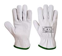 Portwest Gant Driver cuir Oves, Couleur: Gris, Taille: L, A260GRRL