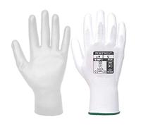 Portwest Gant enduit PU, Couleur: Blanc, Taille: XS, A120WHRXS