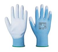 Portwest Gant enduit PU, Couleur: Bleu, Taille: XS, A120B4RXS