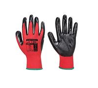 Portwest Gant Flexo Grip Nitrile (emballage blister), Couleur: Rouge/Noir, Taille: XL, A319R8RXL