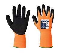 Portwest A340 HiVis Grip Handschuh - Latexschaum Orange/Black Gr. M