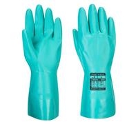 Portwest Gant Nitrosafe chimique, Couleur: Vert, Taille: S, A810GNRS