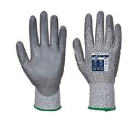 Portwest Gant paume PU coupure B, Couleur: Gris, Taille: XXXL, A620GRRXXXL