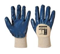 Portwest - Gants manutention enduit nitrile avec dos aéré et poignet tricot