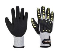 Portwest A729 Gant thermique anti impact résistant à la coupure Gris/Noir - La paire - Taille M