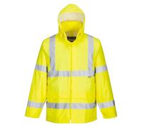 Portwest H440 Veste De Pluie Hi-Vis Imperméable Légère Pour Hommes Jaune, XXL