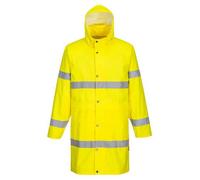 Portwest H442 Manteau de pluie haute visibilité 100 cm Jaune - Taille XS