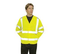 Portwest C473 Gilet 2 Bandes Baudrier manches Coupe Ample Léger