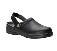 Portwest Homme Steelite Safety Clog Sb Ae Wru Sabot-de-travail, Noir Black, 39 EU