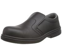 Portwest Homme Steelite Slip On Safety Shoe S2 cuisinier boucher charcutier > chaussures de cuisine, Noir, 44 EU