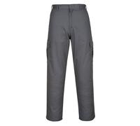 Portwest C701 Pantalon Combat Fermeture Crochet Tissu Pré Rétréci Polycoton