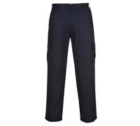 Portwest C701 Pantalon Combat Fermeture Crochet Tissu Pré Rétréci Polycoton
