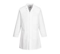 Portwest Veste Hygiène & Entrepôt 2852MED – à plusieurs poches, ventilée – Blanc Medium