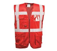 Portwest Gilet haute visibilité Iona F476 Executive Rouge Taille S