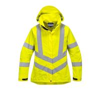 Parka Femme Hi-vis Respirante Couleur : Jaune Taille L - Portwest